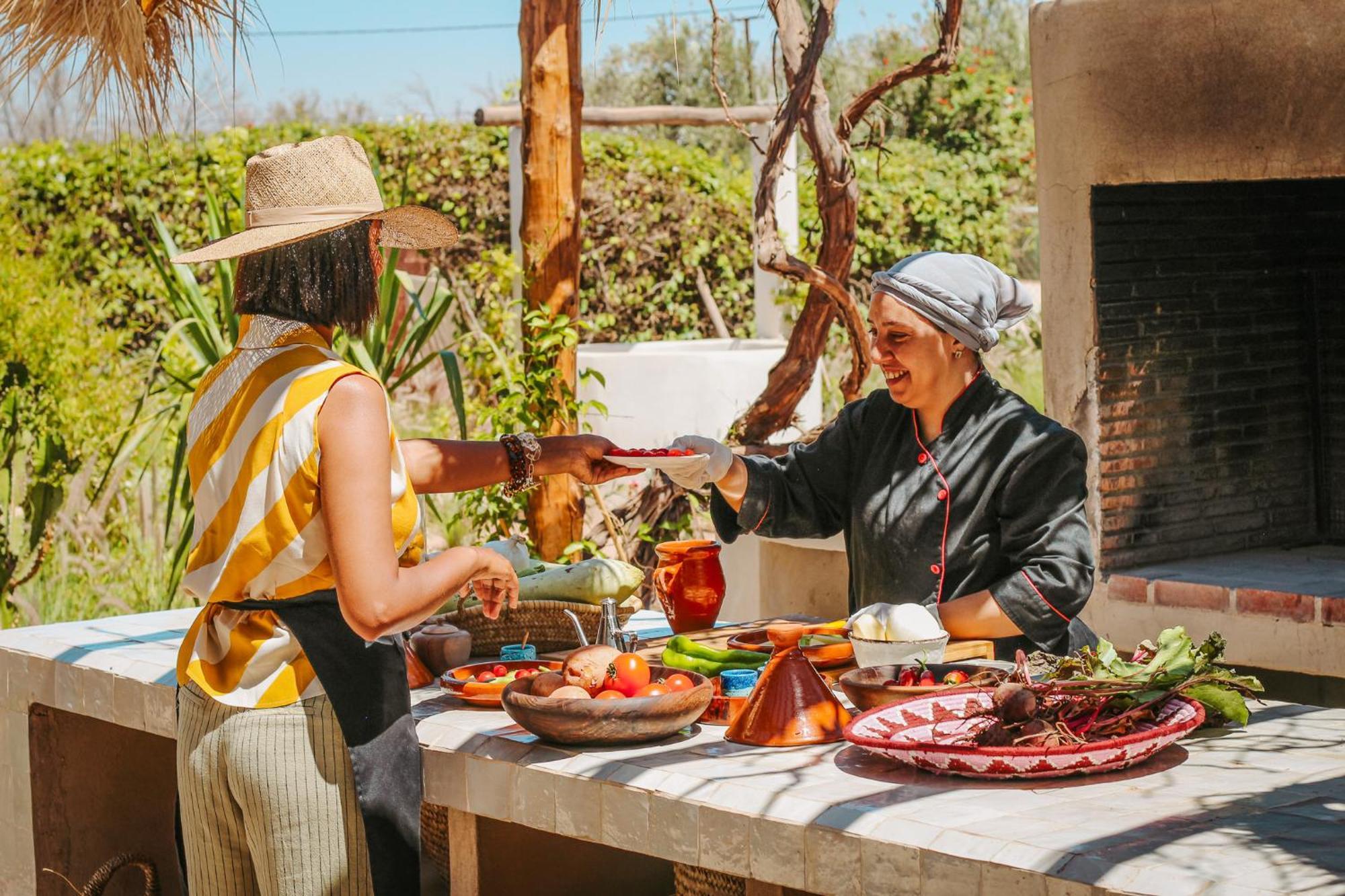 Bed and Breakfast La Ferme El Dar Marrakesh Exterior foto