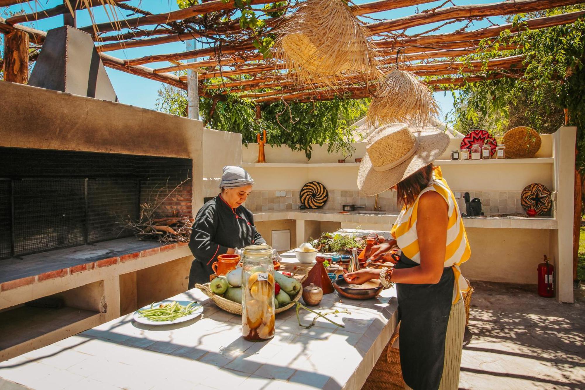 Bed and Breakfast La Ferme El Dar Marrakesh Exterior foto