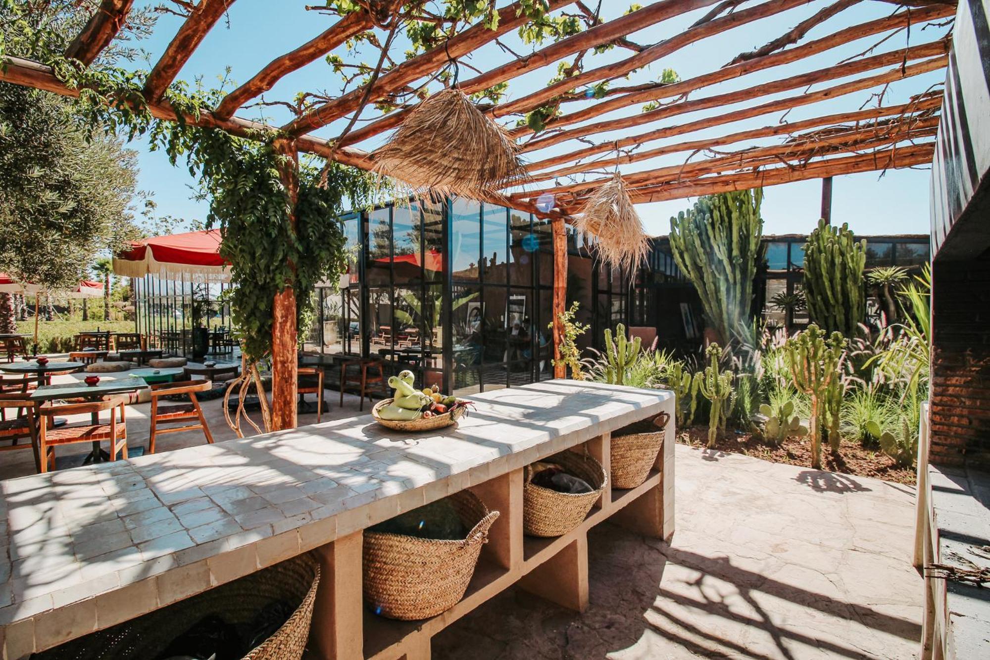 Bed and Breakfast La Ferme El Dar Marrakesh Exterior foto