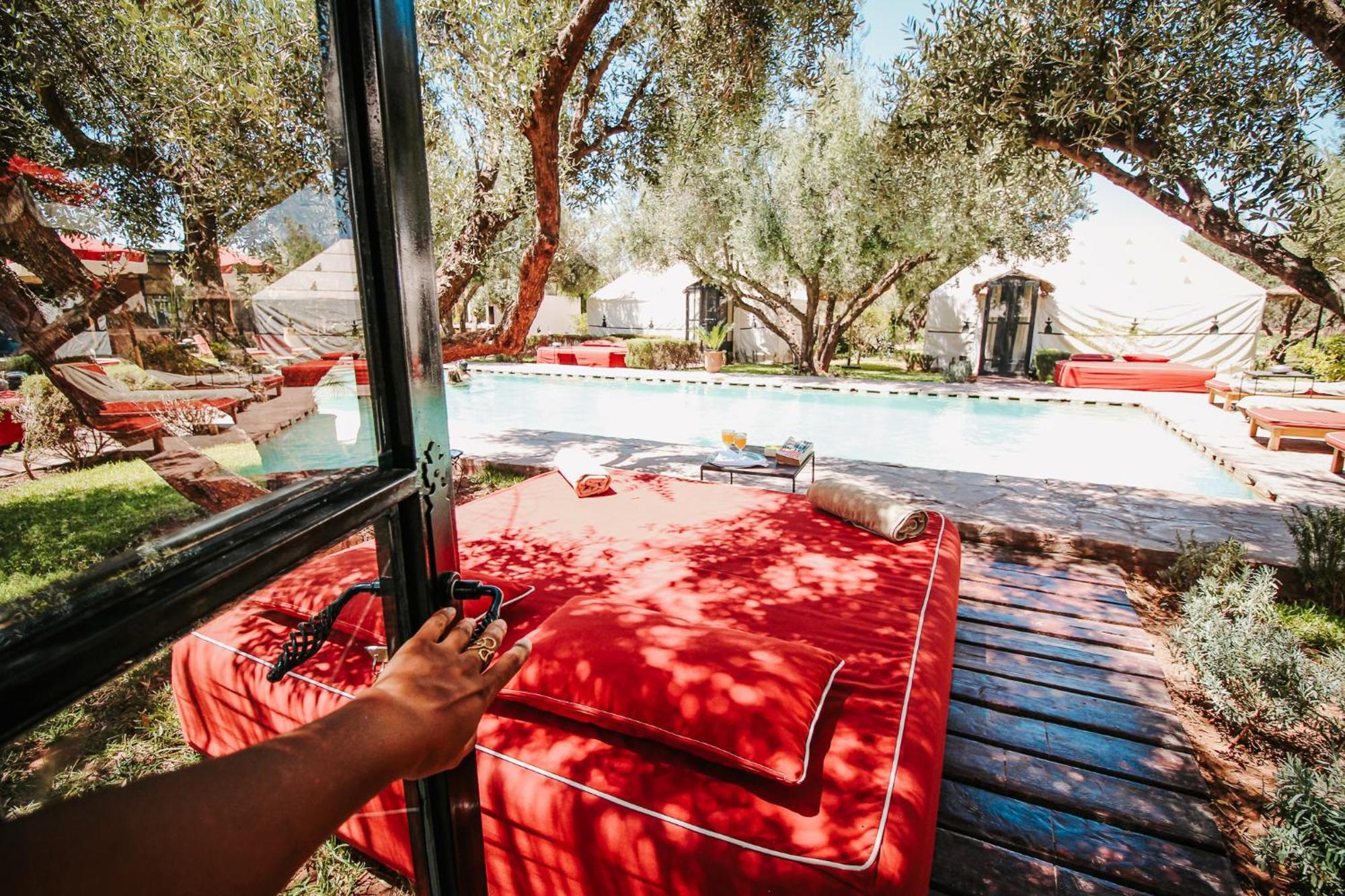 Bed and Breakfast La Ferme El Dar Marrakesh Exterior foto