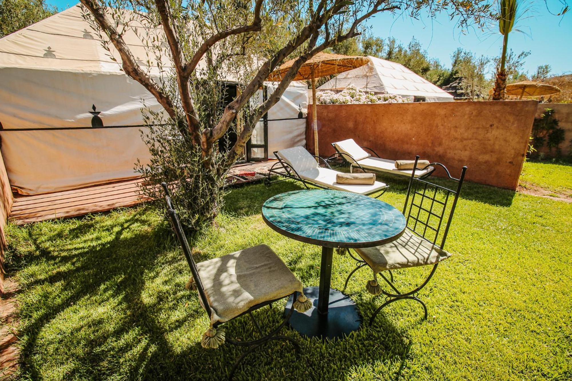 Bed and Breakfast La Ferme El Dar Marrakesh Exterior foto